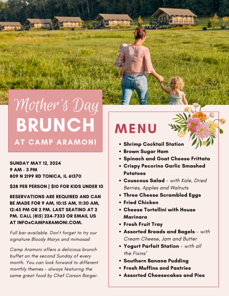 SOLD OUT Mother's Day Brunch Camp Aramoni